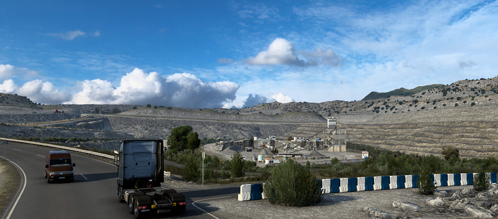 Gra PC Euro Truck Simulator 2: Iberia - screen
